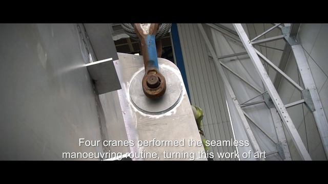 Behind-the-scenes docu: Royal Huisman turns its largest hull ever (9 minutes) смотреть онлайн