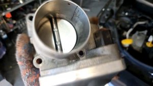 Просто чистка дроселя Renault scenic 2