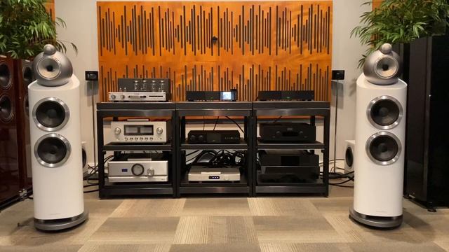 B&W 803D3 With NAIM SuperNait 3 + NAIM NDX2 + NAIM XPS + B&W DB3D Subs (2)