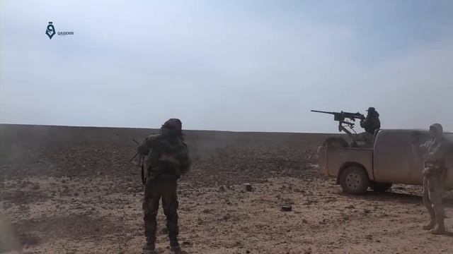 Rif Dimashq: Part of the clashes in Qalamon mounts 28-3-2017 смотреть онлайн
