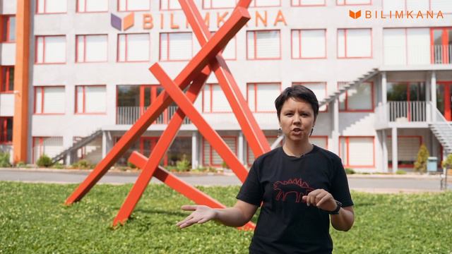 ART пространство Bilimkana. Красные балки смотреть онлайн