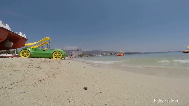 Пляж Пальманова Майорка / Playa de Palmanova Mallorca смотреть онлайн