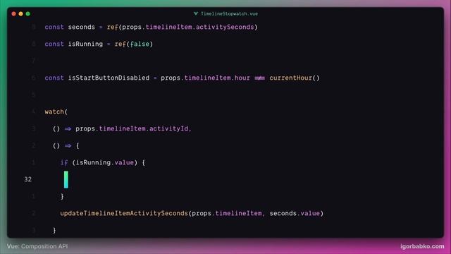 Vue Composition API с нуля #84 - Синхронизация времени после удаления активности смотреть онлайн