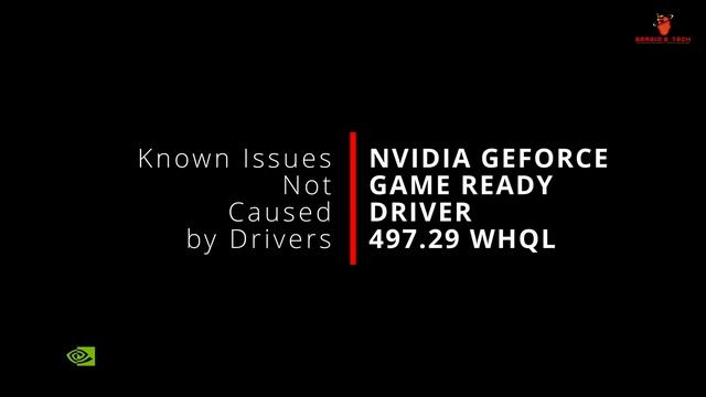 What’s new in NVIDIA GeForce Game Ready Driver 497.29 WHQL? смотреть онлайн