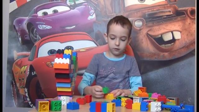 Делаем сердце. Поделки из лего дупло смотреть онлайн
