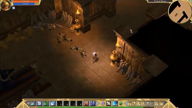Titan Quest: Immortal Throne pt 56 - Can't Cheap My Way Through This Fight смотреть онлайн