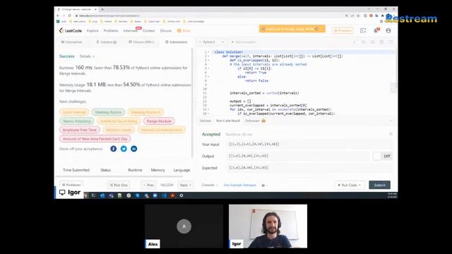 Python LeetCode and Coffee ️ - XTechnology Saturday Morning Code Hour смотреть онлайн