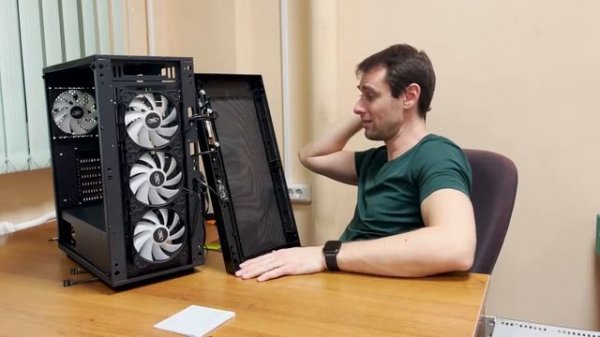 Обзор корпуса Deepcool MATREXX 55 MESH ADD-RGB 4F. По истине прекрасный корпус.