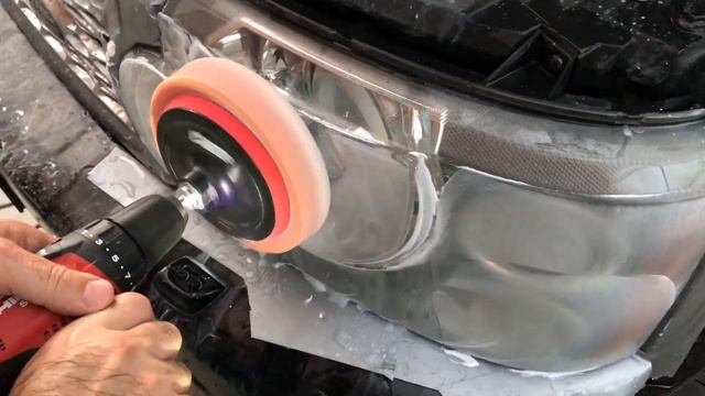 Полировка фар на автомобиле своими руками . Паста 3М для полировки фар.