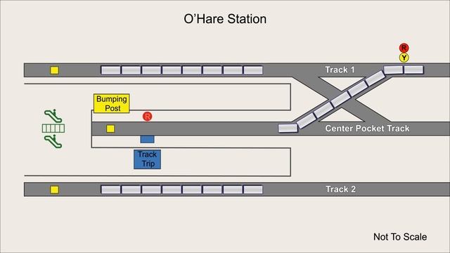 Chicago Transit Authority Train Collides with Bumping Post and Escalator At O’Hare Station смотреть онлайн
