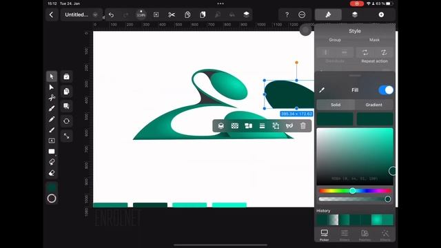 Logo Design Timelapse - Linearity Curve смотреть онлайн