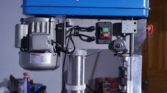 Promac 212 Вертикально-сверлильный станок / сверление нержавейки 16мм / смотреть онлайн