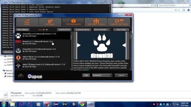 FTB Cracked Java.lang.nullpointerexception ERROR FIX! Minecraft 1.7.10 Modpacks смотреть онлайн