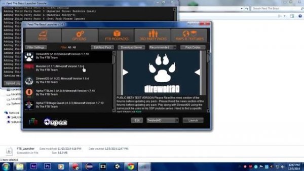FTB Cracked Java.lang.nullpointerexception ERROR FIX! Minecraft 1.7.10 Modpacks
