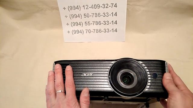 Мультимедийный проектор Acer X138WH (MR.JQ911.001) в Баку / Bakida смотреть онлайн