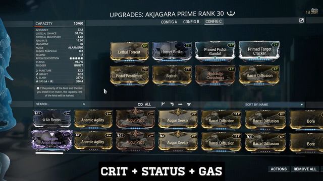 Warframe: Akjagara Prime - Crit/Status Hybrid Build (Update/Hotfix 24.2.6+) смотреть онлайн
