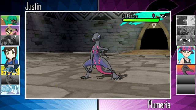 Tapu Village Gym Leader - Plumeria | Pokemon Sun/Moon Hack Battle смотреть онлайн