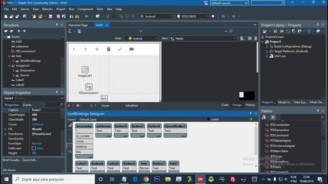 Agenda Telefonica SQLite com foto em Android смотреть онлайн