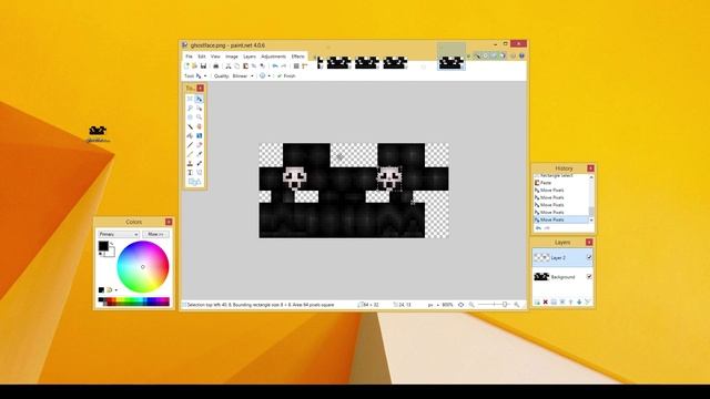 How to make transparent Minecraft skins! 1.9 (Tutorial) смотреть онлайн