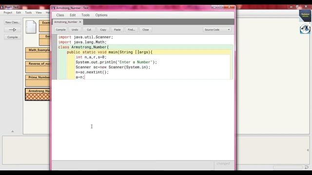 Armstrong Number or Not using BlueJ | BlueJ IDE | ICSE IX & X | Java Programming смотреть онлайн