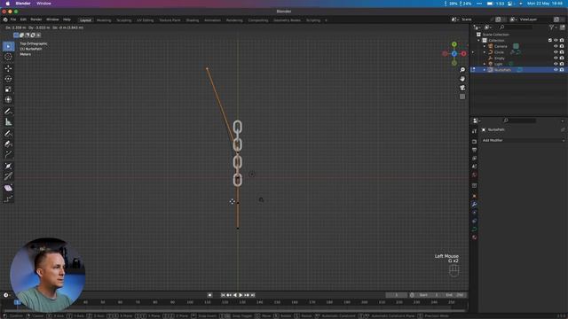 Create an Object ARRAY that Follows a Path in Blender смотреть онлайн