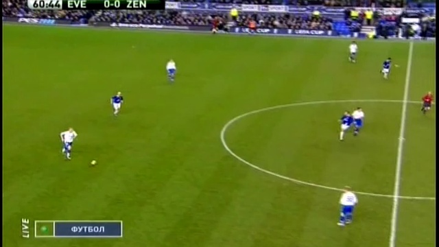 Everton Vs Zenit UEFA Cup 2007/2008