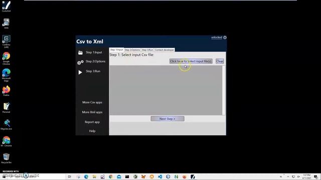 Csv to Xml смотреть онлайн