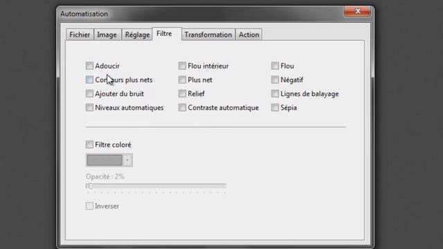 Photofiltre 7 comment traiter plusieurs photo avec l'outil automatisation смотреть онлайн