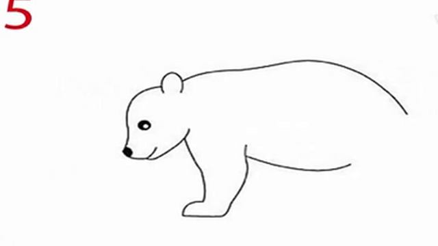 Как научить ребёнка рисовать медведя смотреть онлайн