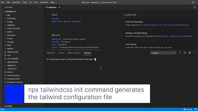 Blazing fast build time for Tailwindcss | Tailwindcss JIT setup in Laravel смотреть онлайн