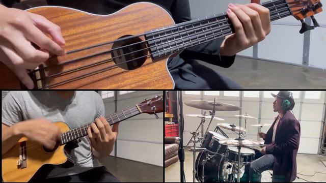 Stand Proud - JoJo's Bizarre Adventure OP 3 ~ Ukulele & Drum Cover смотреть онлайн