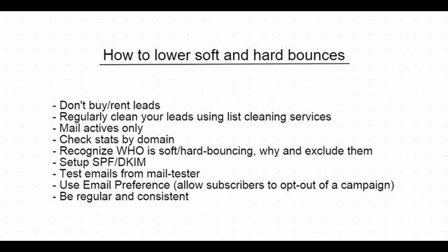 How To Reduce Your Soft and Hard Bounce Rates With Mailvio смотреть онлайн