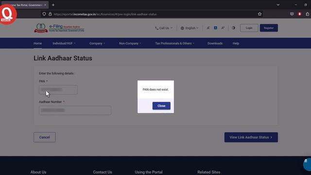 Pan Does Not Exist | how to fix pan does not exist | pan does not exist error aaye to kya kare смотреть онлайн