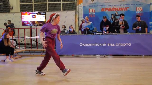 final 3/4 19+ bgirl Firefox vs Ksu - брейкданс чемпионат г.Долгопрудный 2021 смотреть онлайн