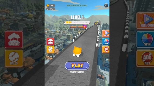 Sky Rolling Balls VS Rolling Ball Sky Escape - All Levels SpeedRun Gameplay Android iOS Ep 1 смотреть онлайн