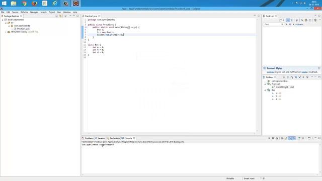 java instance variables and object creation - Session 3 смотреть онлайн
