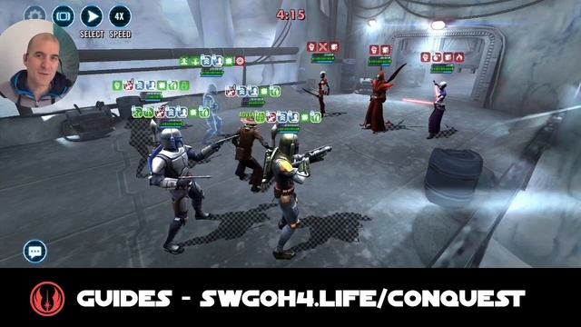 Hard Sector 1 Feats Guide | The Conquest #7 SWGOH смотреть онлайн