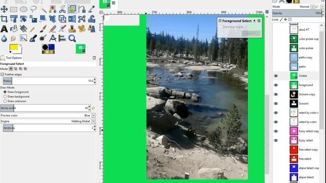 GIMP 2.10.24 Selection Tools, Part 2 July 2021 смотреть онлайн