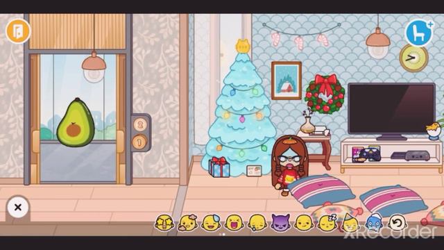 Новый год в Тока, Тока Бока Тиковка Лиза 💚🎁😝 смотреть онлайн