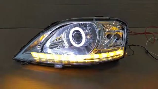 Фары Ларгус Хром Круг +ДХО смотреть онлайн