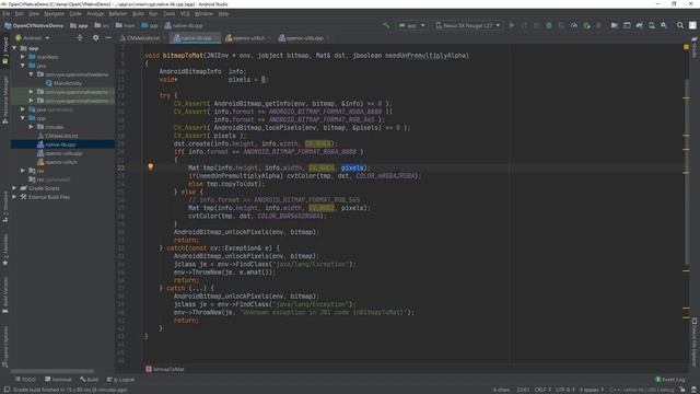 OpenCV on Android native with C++ смотреть онлайн