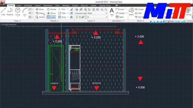 MITT CILEGON TUTORIAL AUTOCAD 22 WALL FINISHING PLAN & CEILING PLAN BERSAMA FARIS ABDUL FATAH смотреть онлайн