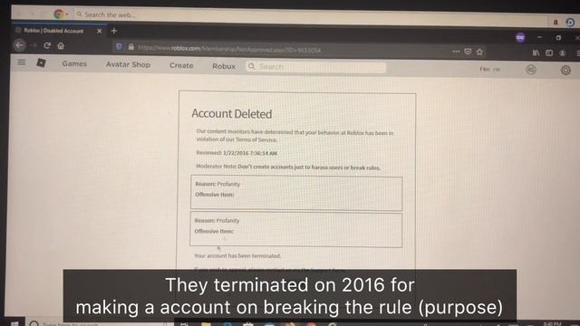 Logging into Terminated Account with 3 letter’s Username смотреть онлайн