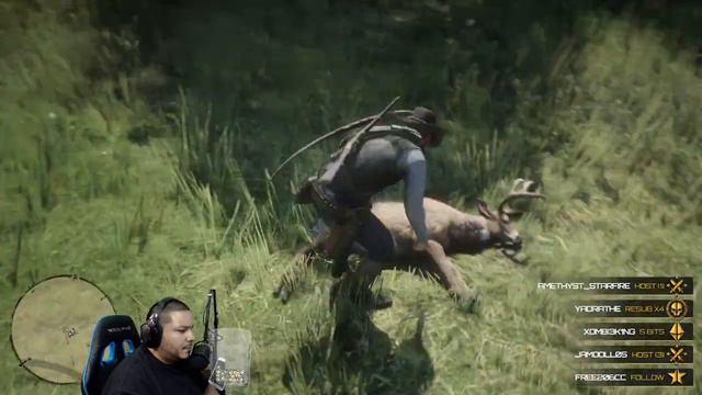 Red Dead Redemption 2 - Taming my second wild Mustang смотреть онлайн