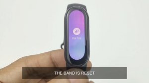 Mi Band 6  - How to Reset