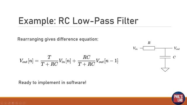 Real-Time Software Implementation of Analog Filters - Phil's Lab #20 смотреть онлайн