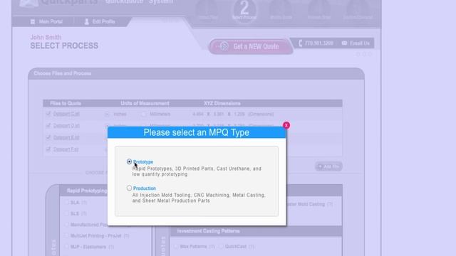 Multi Process Quoting - 3D Systems' Quickparts Solutions смотреть онлайн