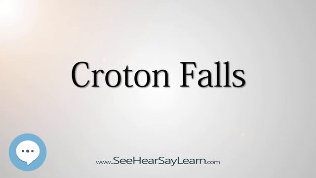 Croton Falls (How to Pronounce Cities of the World)💬⭐🌍✅ смотреть онлайн