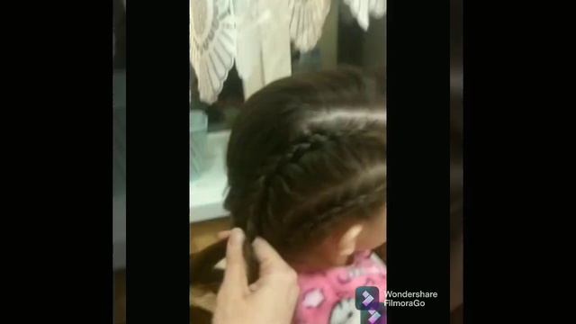Красивое плетение) #прически #косички смотреть онлайн