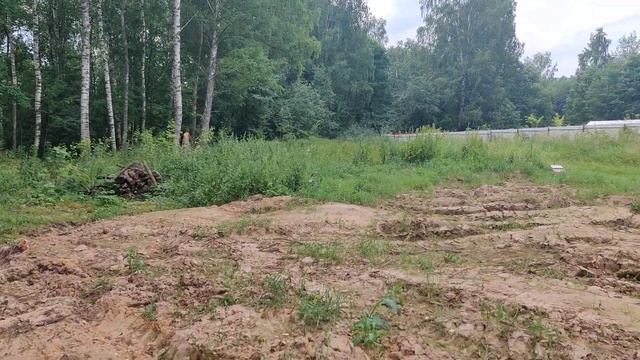 Дренаж вокруг дома и участка 200 метров с ливневкой. Ярославская область, деревня Сергеево. часть 1 смотреть онлайн